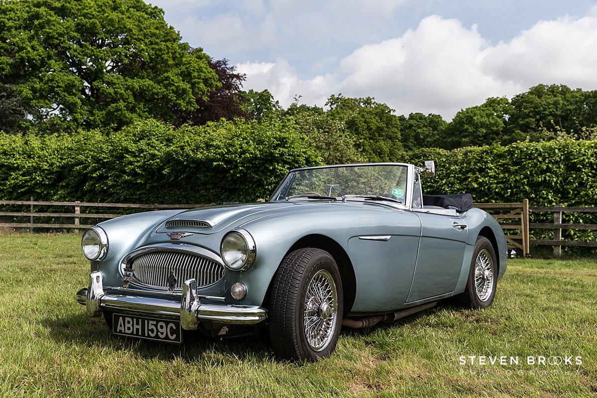Britain Does Vintage Stody Lodge Norfolk photographer steven brooks photographs Britain Does Vintage at Stody Lodgevintage austin healey 300