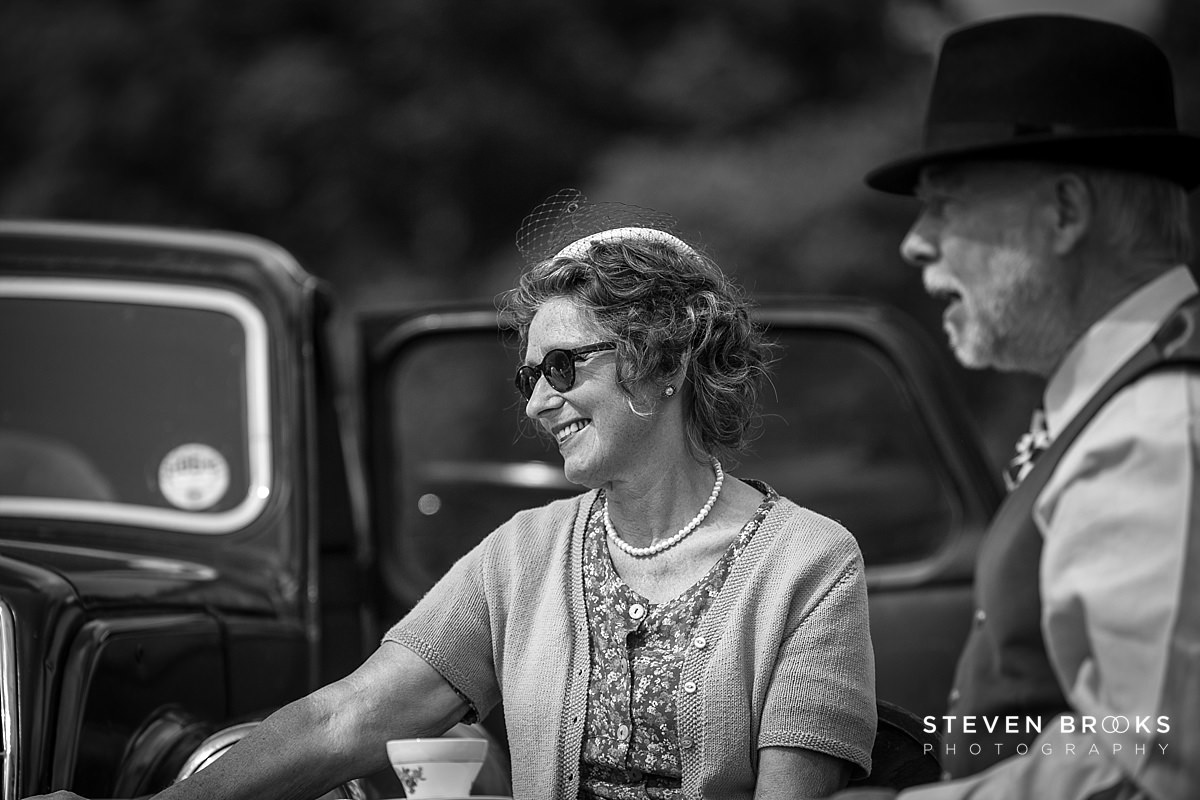 Britain Does Vintage Stody Lodge Norfolk photographer steven brooks photographs Britain Does Vintage at Stody Lodge women in vintage clothes