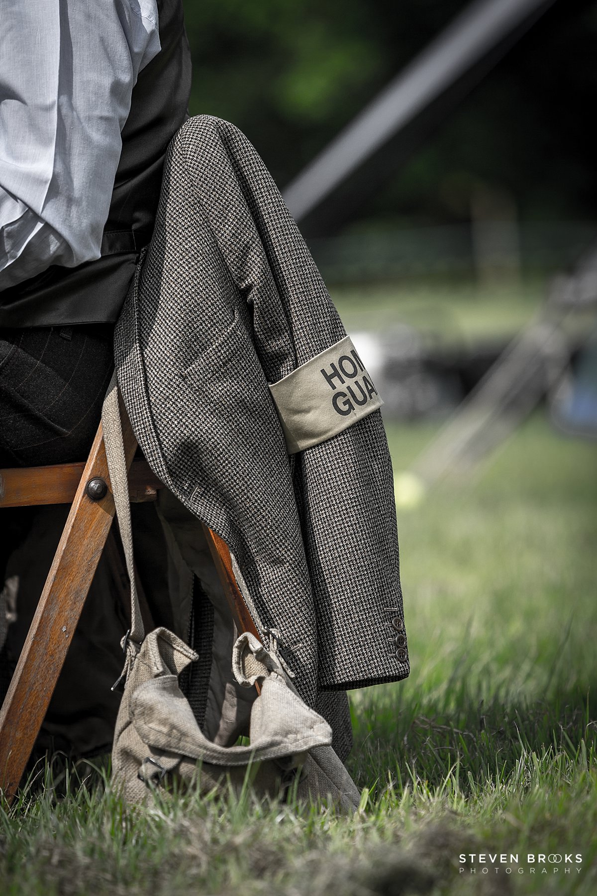 Britain Does Vintage Stody Lodge Norfolk photographer steven brooks photographs Britain Does Vintage at Stody Lodge Home Guard in vintage clothes