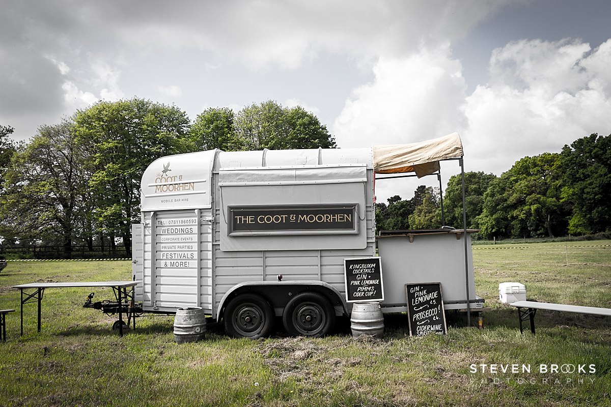 Britain Does Vintage Stody Lodge Norfolk photographer steven brooks photographs Britain Does Vintage at Stody Lodge converted horse box for Coot & Moorhen