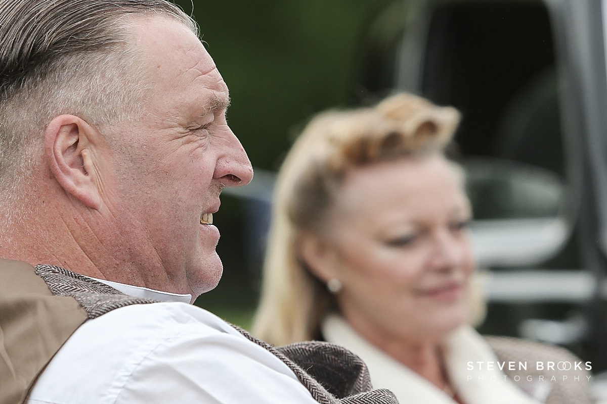 Britain Does Vintage Stody Lodge Norfolk photographer steven brooks photographs aman in vintage attire at Britain Does Vintage in Norfolk