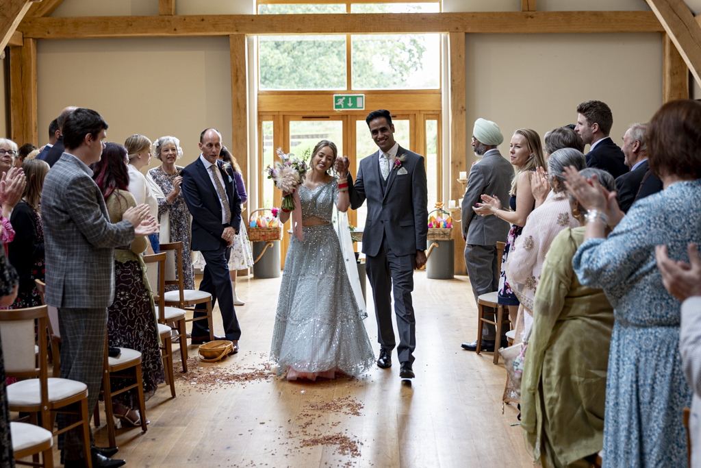 Caitlin & Tej: Easton Grange, Suffolk Wedding